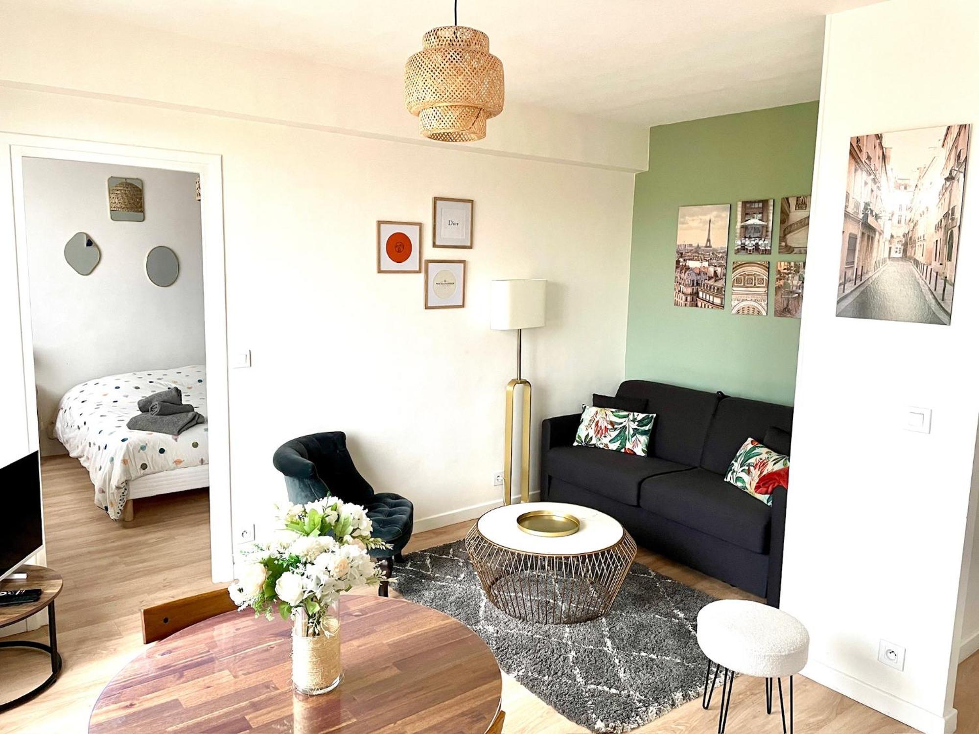 2 Pieces Lumineux Aux Portes De Paris Clamart ภายนอก รูปภาพ