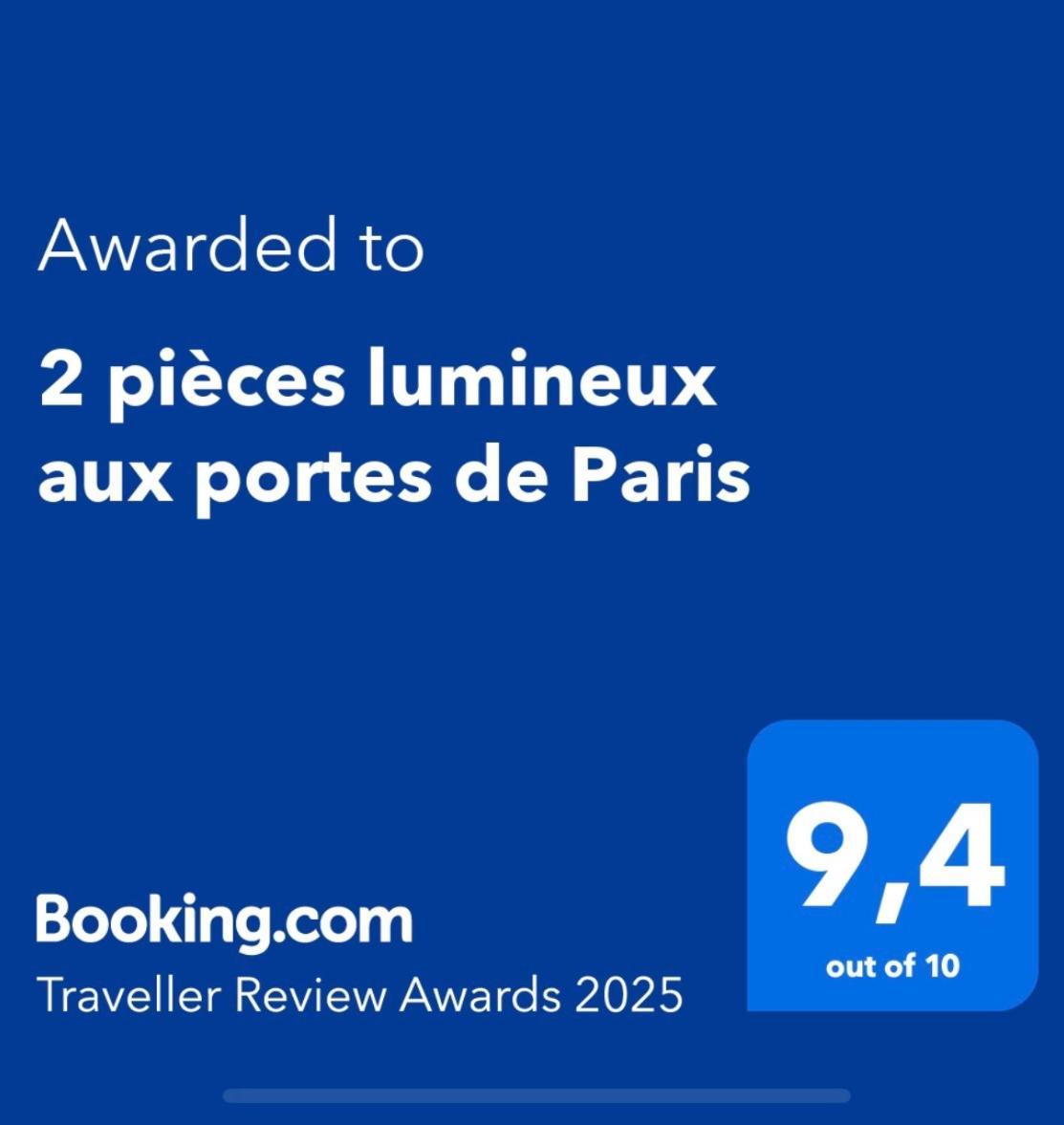 2 Pieces Lumineux Aux Portes De Paris Clamart ภายนอก รูปภาพ